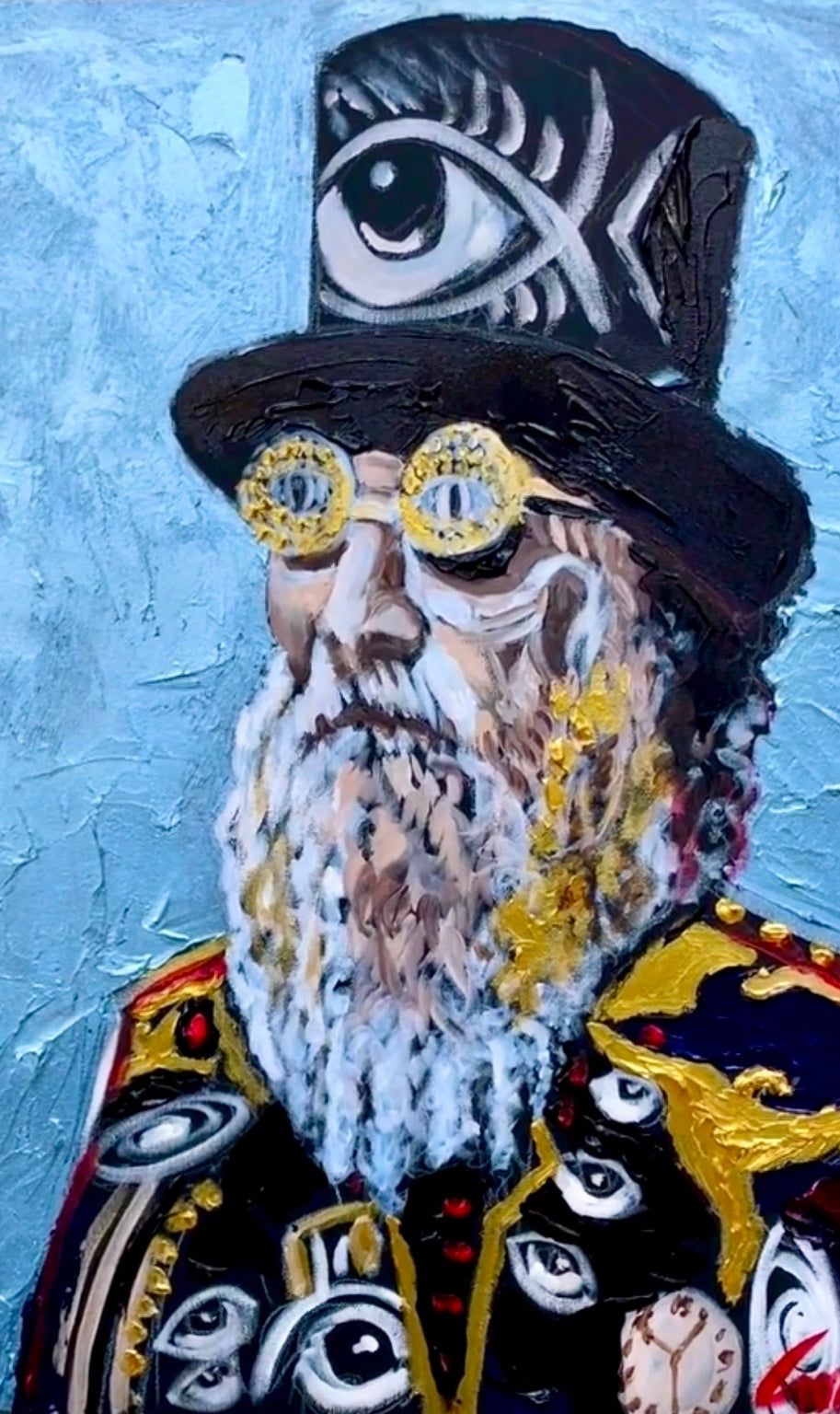 The All-Seeing Gentleman – Mystical Steampunk Art
