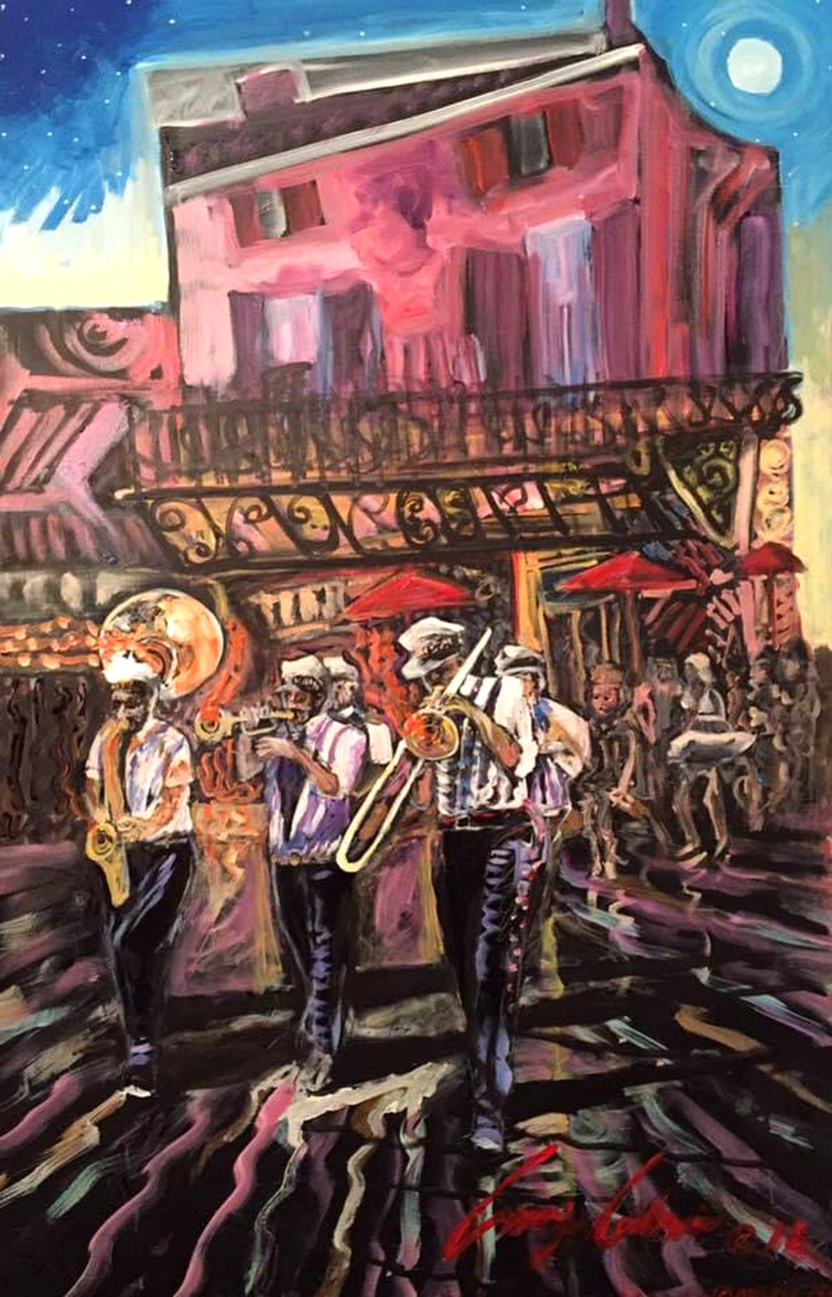 Midnight Jazz Parade – The Vibrant Spirit of New Orleans