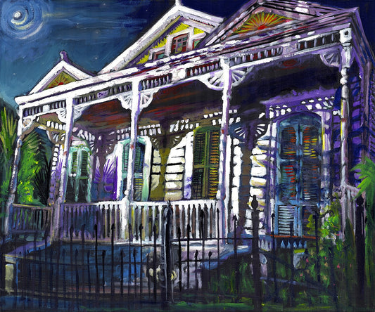 Moonlight on the Veranda