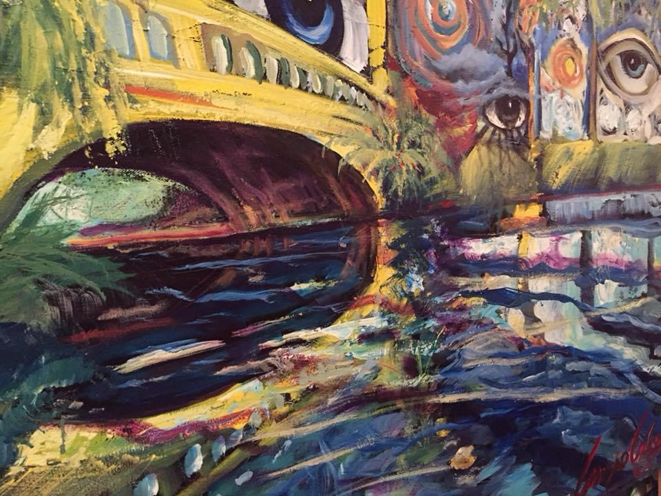 Mystical Waters – A Surreal Bridge of Dreams