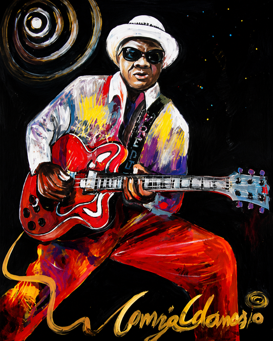 Midnight Blues – The Red Guitarist