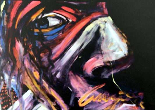 Silent Strength – Abstract Animal Portrait