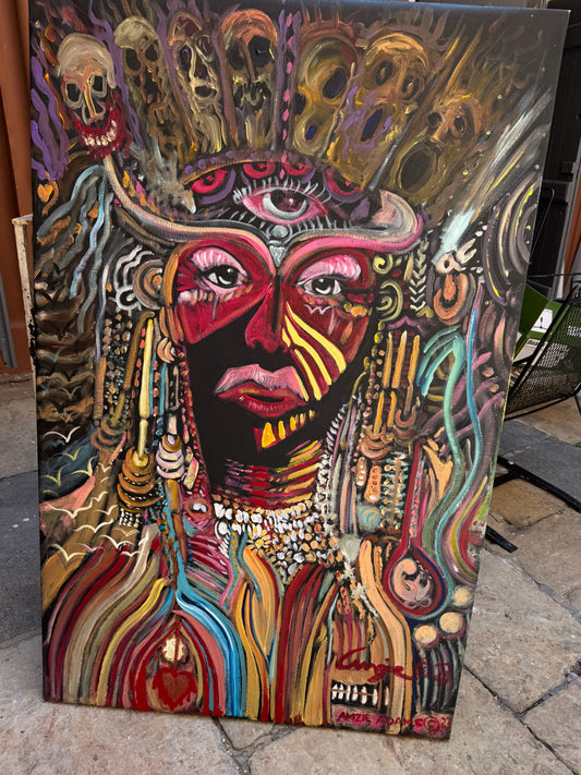 Warrior Woman - Red Spirit